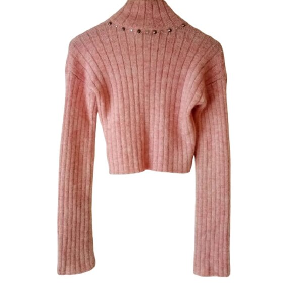 VGC Alessandra Rich Mohair Blend Cropped Cardigan - Picture 7 of 7